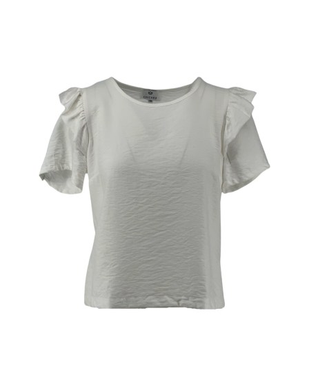chicard ruffle shoulder top8